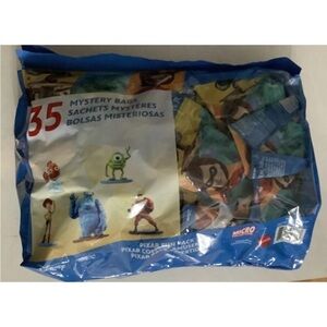 Disney Pixar Fun Pack Party Mystery Bags Micro Collection 35 Mini Figures.